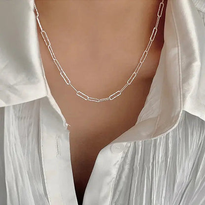 Sparkling Clavicle Chain Necklace WEM Support (www.WEM.support)