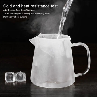 Tetera de Vidrio Transparente Resistente al Calor con Infusor para Café, Té y Hierbas HejK.com