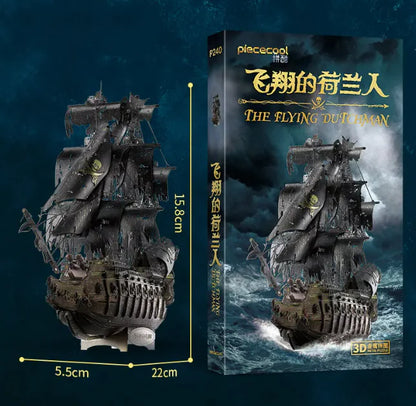 Flying Dutchman Broken Ship Model Assembled Toys