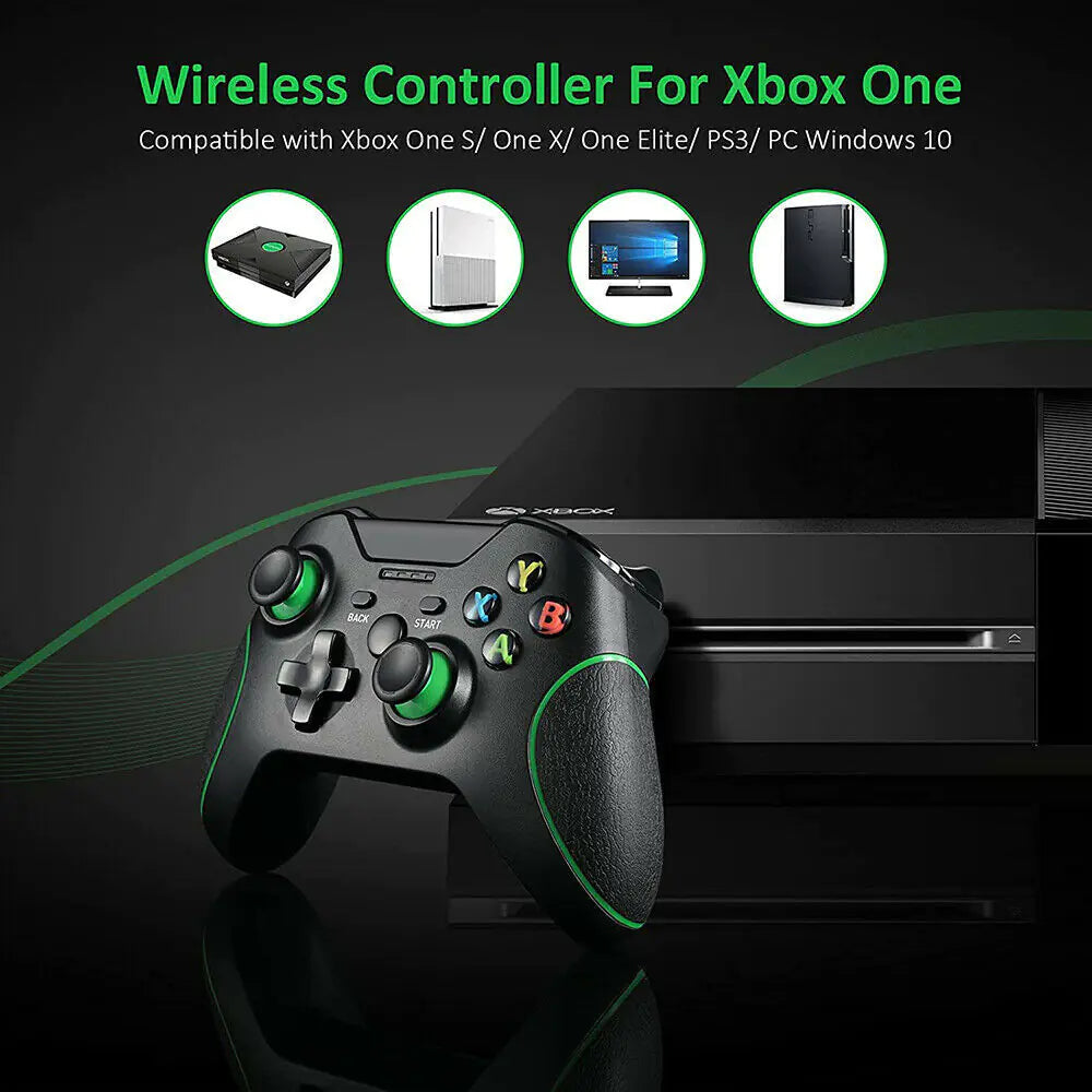 Wireless Controller For Microsoft Xbox One / S / X / E / Windows 7 8 10 PC 2.4G WEM Support (www.WEM.support)