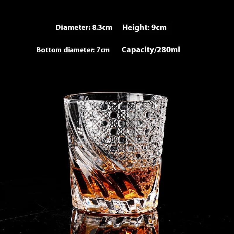 Crystal Whiskey Shot Glass Set WEM Support (www.WEM.support)