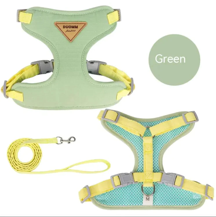 Small Dog Anti-Breaking Harness & Leash HejK.com Marketplace LLC