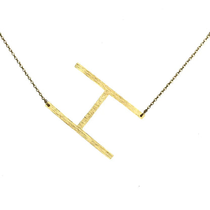 Monogram Collection Initial Necklace Prepck WEM Support (www.WEM.support)