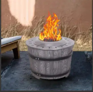 Smokeless Fire Pit Fueled By Wood Pelletsbrancheswood With A Woody Appearance WEM Support (www.WEM.support)