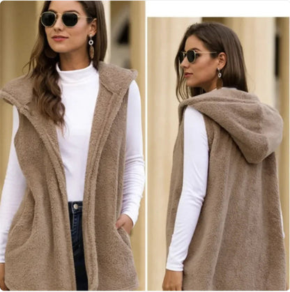 Stylish Pocket Blouse Vest Jacket WEM Support (www.WEM.support)