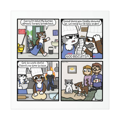 Cafe de Cat Print WEM Support (www.WEM.support)