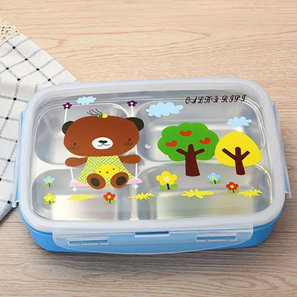 Süße Edelstahl Bento Lunchbox WEM Support (www.WEM.support)