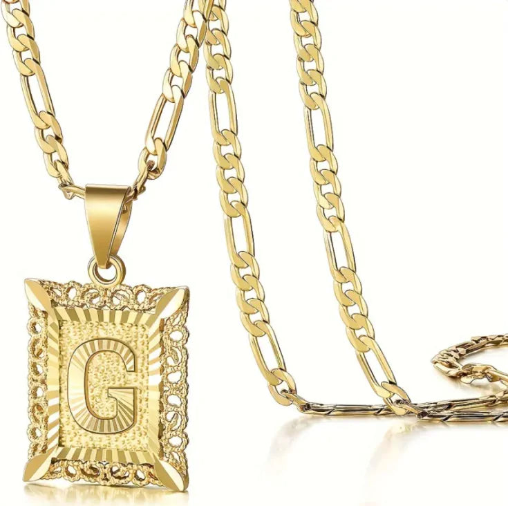 Elegant Initial Pendant – Modern UniStyle HejK.com Marketplace LLC