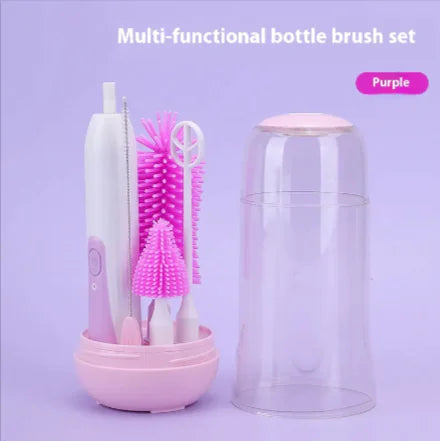 Electric Baby Bottle Brush & UV Sterilizer Set WEM Support (www.WEM.support)