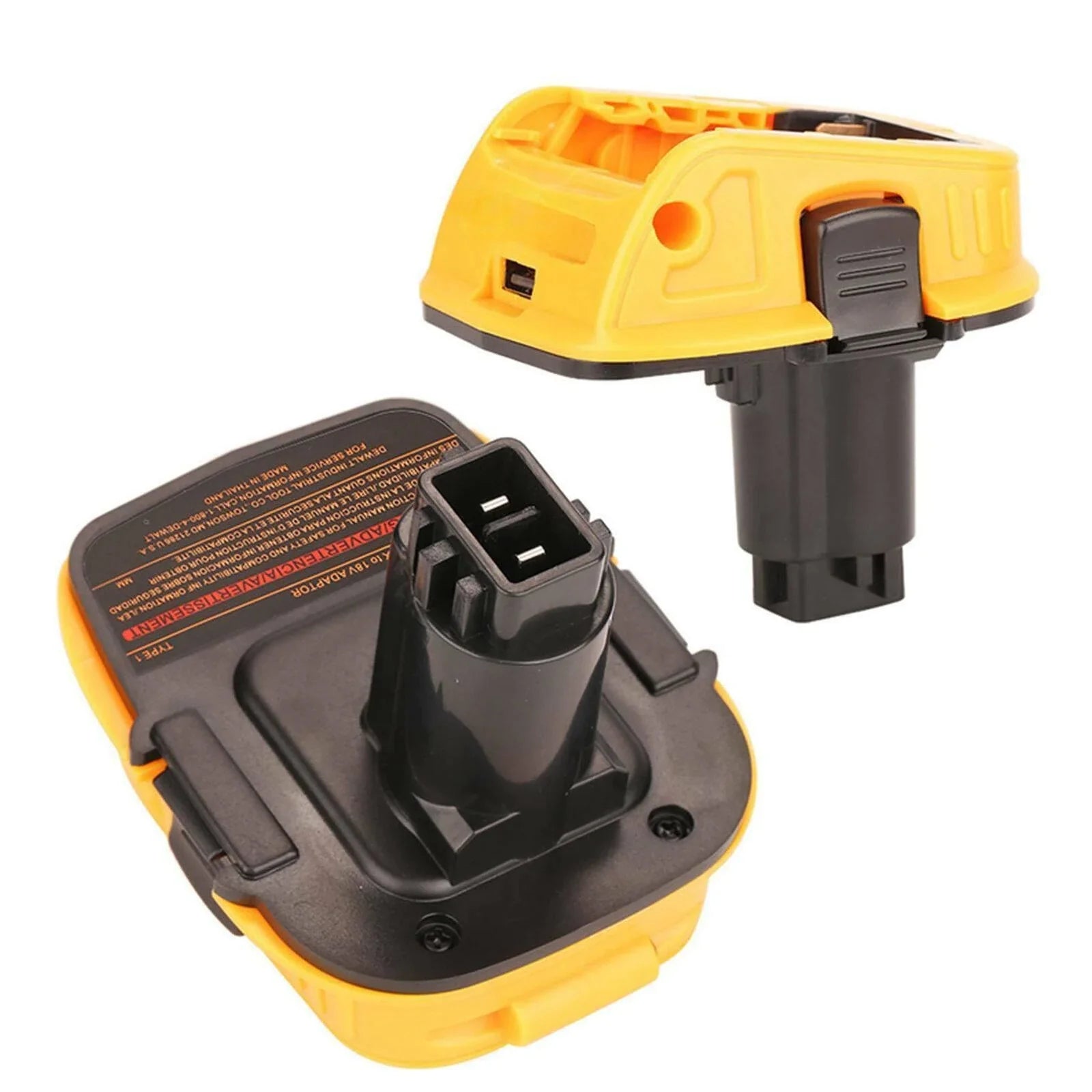2X 18V To 20V MAX DCA1820 Adapter Converter For DEWALT 20 Volt Li-ion Battery WEM Support (www.WEM.support)