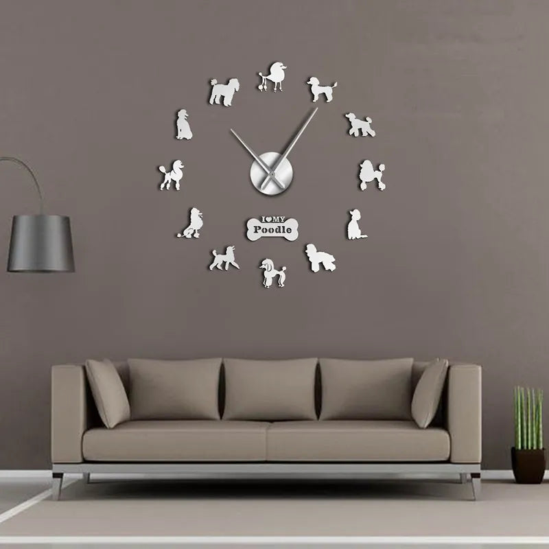 Acrylic Wall Sticker Clock HejK.com