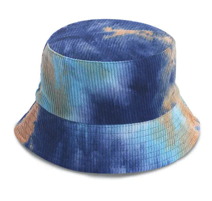 Corduroy Tie-Dye Fisherman Hat WEM Support (www.WEM.support)