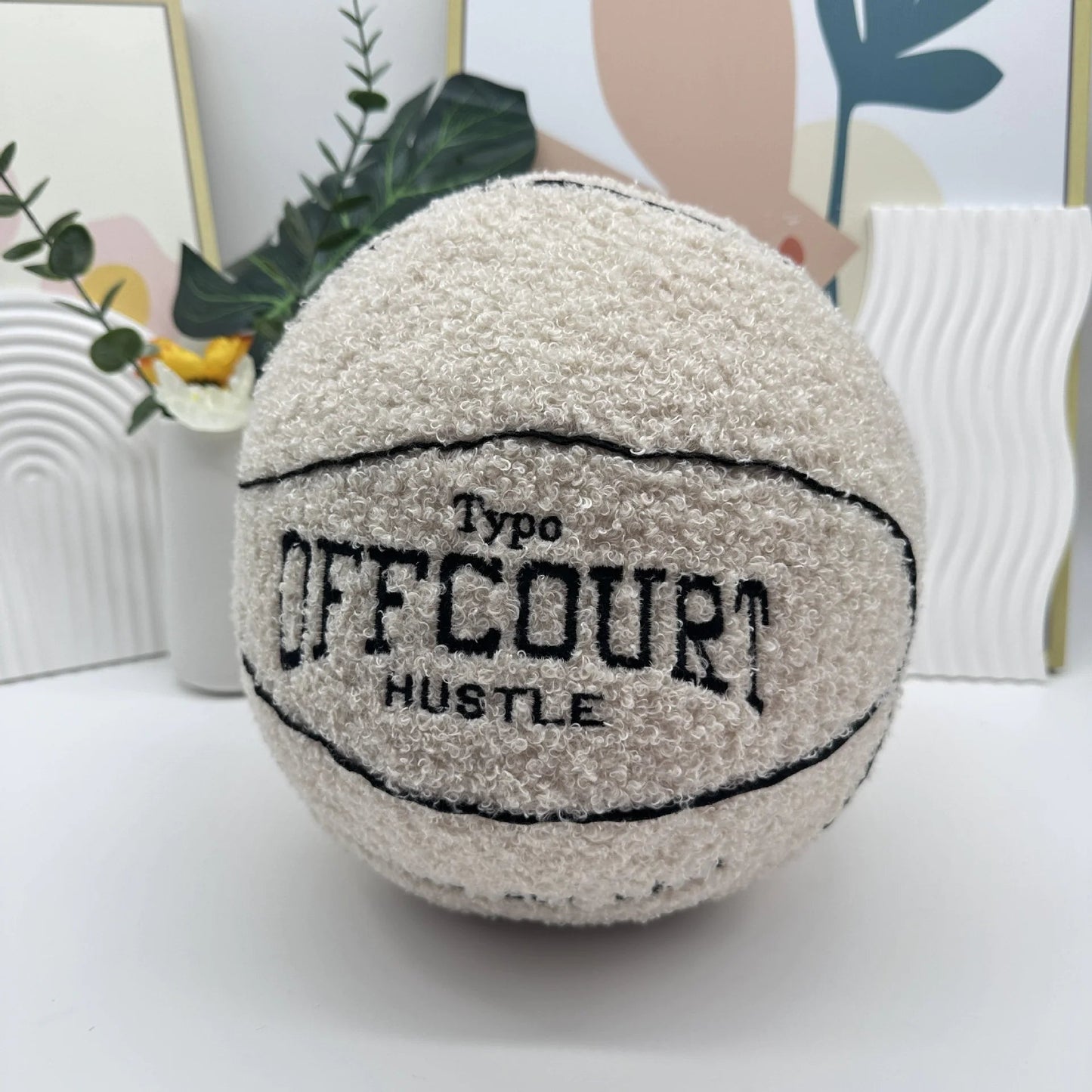 Basketball Plush Toy WEM Support (www.WEM.support)