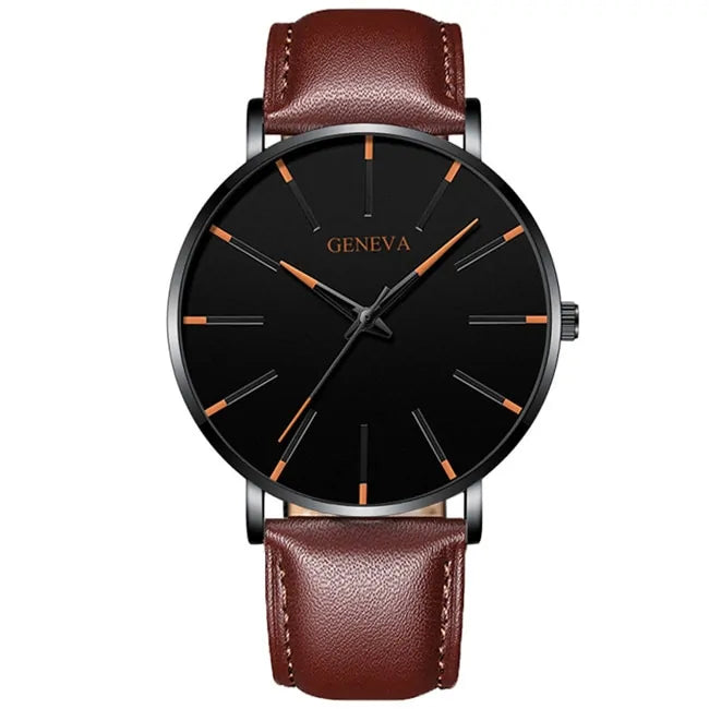 Minimalist Ultra Thin Watches For Men WEM Support (www.WEM.support)