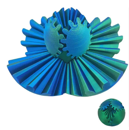 Bola de Engrenagem de Impressão 3D Rotatória