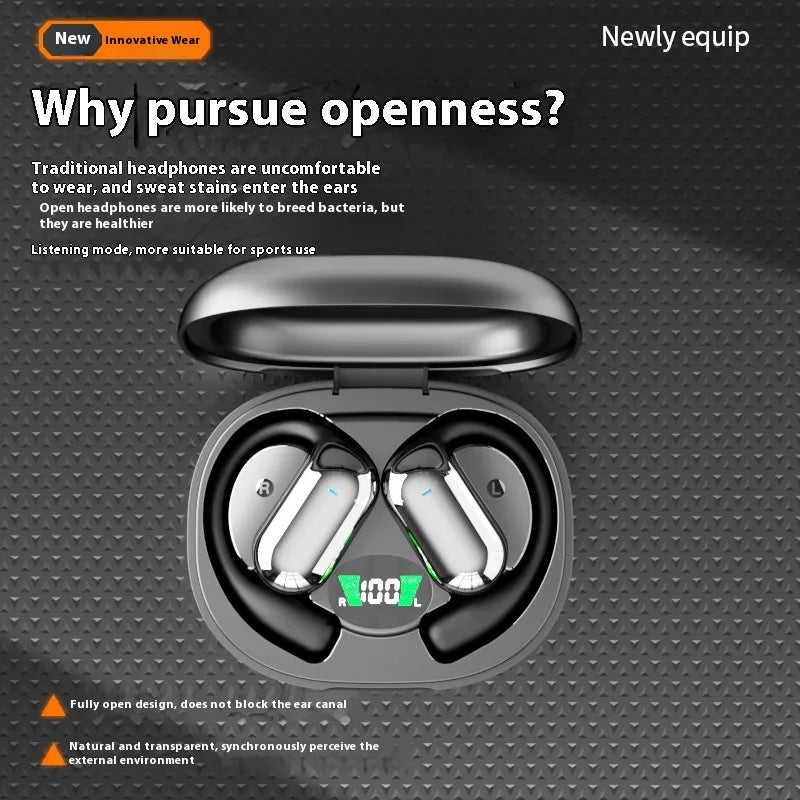 Sports Ear Hook OWS Open Bluetooth Headset HejK.com