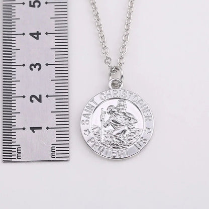 Saint Christopher Necklace WEM Support (www.WEM.support)