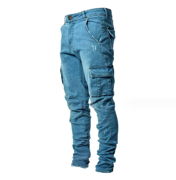Skinny Jeans With Side Pockets And Feet For Men WEM Support (www.WEM.support)