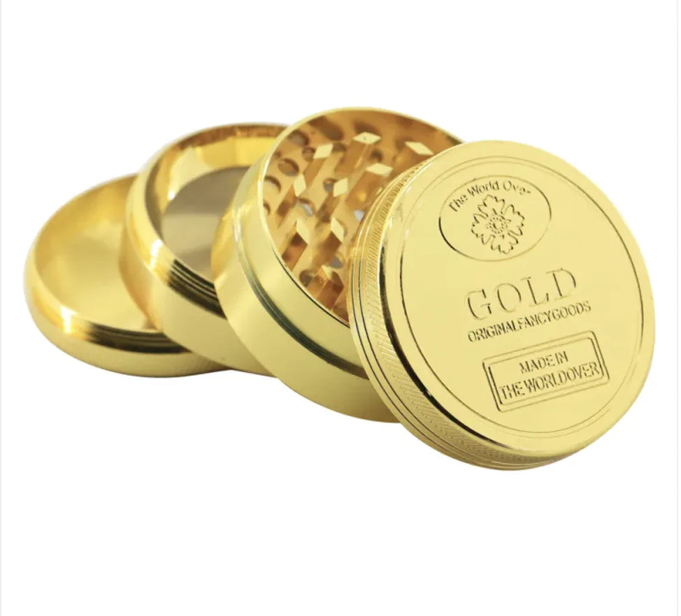 Minimalist 4-Layer Zinc Alloy Grinder WEM Support (www.WEM.support)