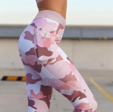 Pink Camo Taschen Push Up Fitness 2-Teiliges Set WEM Support (www.WEM.support)