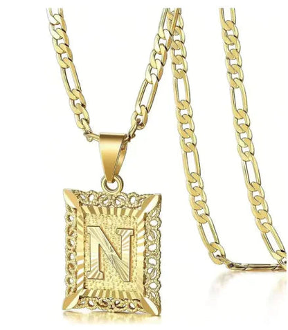 Elegant Initial Pendant – Modern UniStyle HejK.com Marketplace LLC