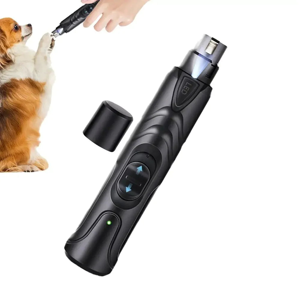 Rechargeable Lighted Dog Nail Grinder HejK.com