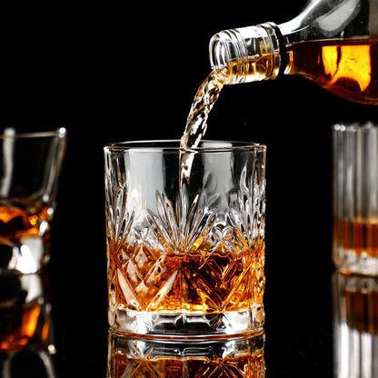 Crystal Whiskey Shot Glass Set WEM Support (www.WEM.support)