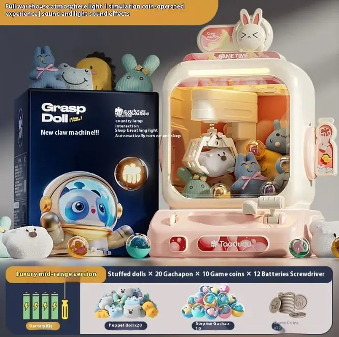 Children's Toy Clip Mini DIY Doll Machine WEM Support (www.WEM.support)