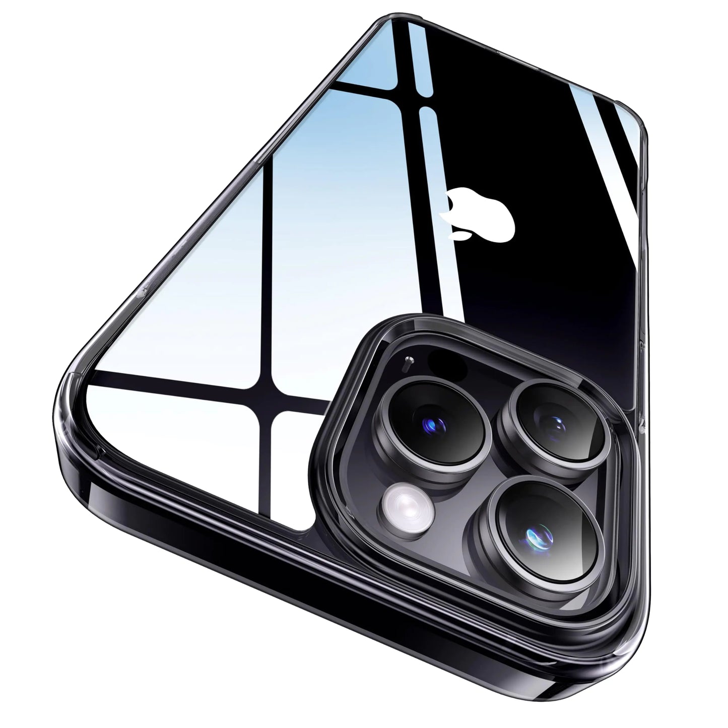 CASEKOO for iPhone 15 Case Crystal Clear, [Never Yellow Technology] [10FT Mil-Grade Protection] Transparent Slim Cover Women Men 15 Phone Case 6.1 Inch, Clear