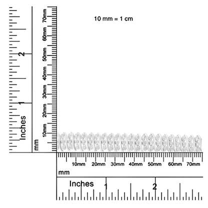 Bracelet Double Rangée en Argent Sterling et Diamants 2 cttw (I-J, I2-I3) WEM Support (www.WEM.support)