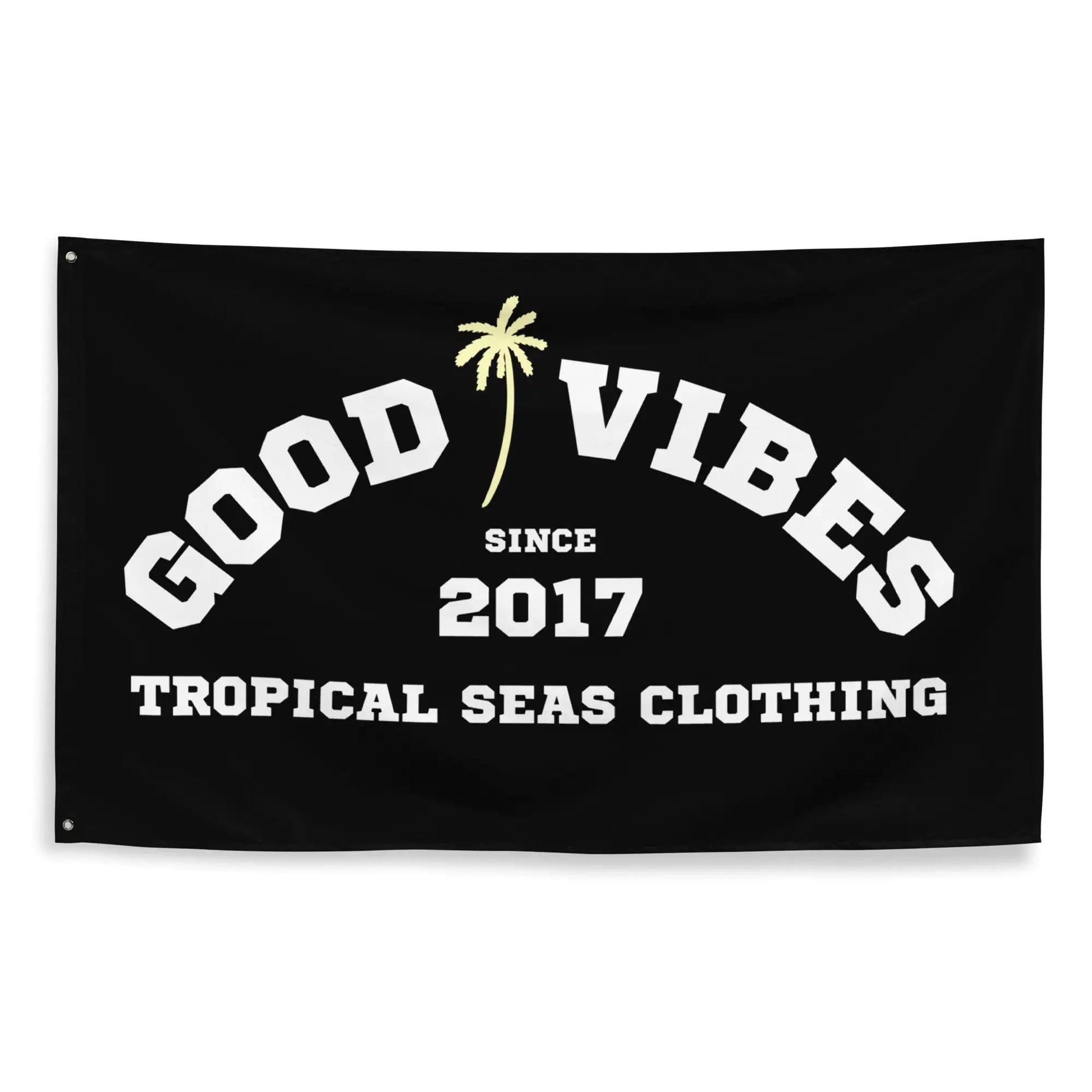 Beachy Good Vibes Flag WEM Support (www.WEM.support)