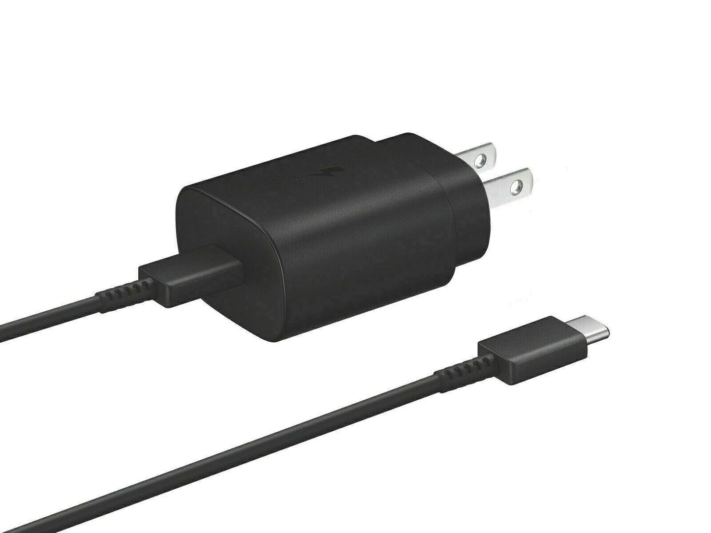 25w Super Fast Charger Type USB-C 10FT Cable For Samsung Galaxy S23 S22 S21 S20 WEM Support (www.WEM.support)
