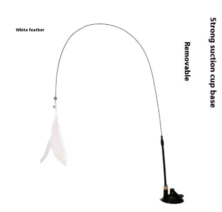 Toy Cat Teaser Stick WEM Support (www.WEM.support)