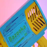 Automatic Soap Bubble Gun Rocket 69 Holes WEM Support (www.WEM.support)