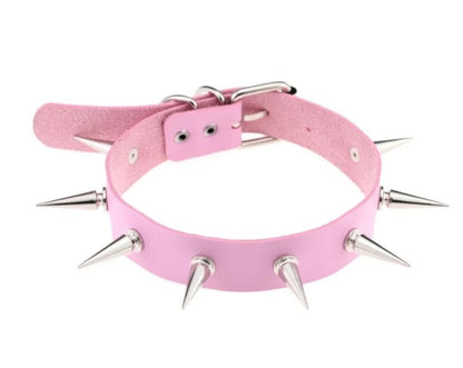 Spike Choker Necklace WEM Support (www.WEM.support)
