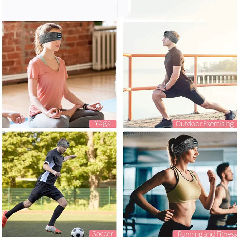 Faixa de Cabeça Musical Bluetooth Sem Fio WEM Support (www.WEM.support)