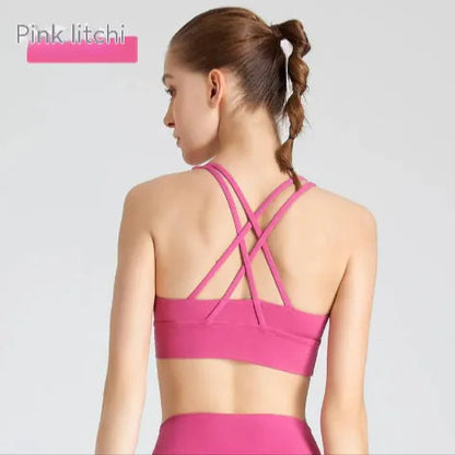 SculptFit Women's Cross-Back Fitness Vest WEM Support (www.WEM.support)