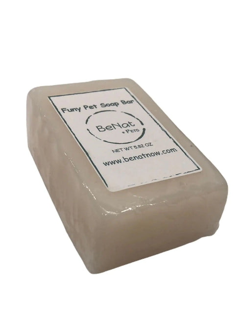 BeNat Pets. All-Natural Furry Pet Soap Bar. 5.8 oz. WEM Support (www.WEM.support)