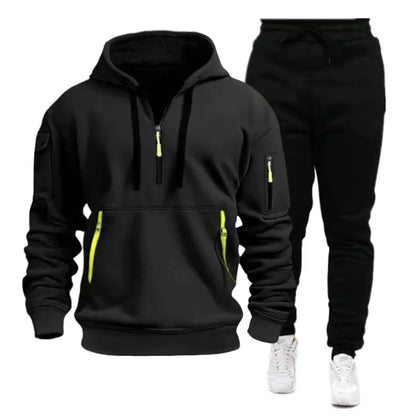 Men's Multi-Pocket Hoodie WEM Support (www.WEM.support)