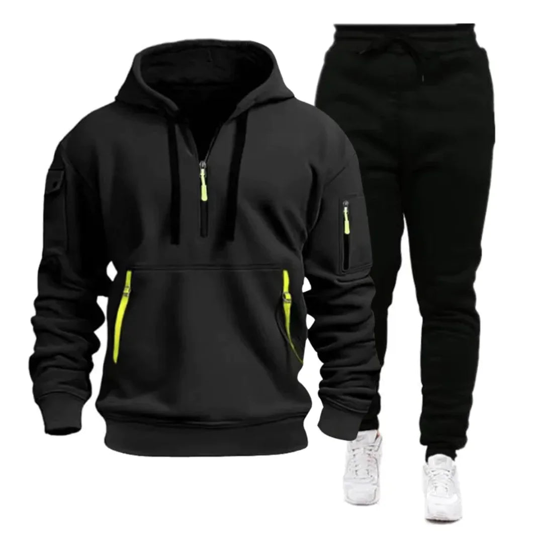 Men's Multi-Pocket Hoodie WEM Support (www.WEM.support)