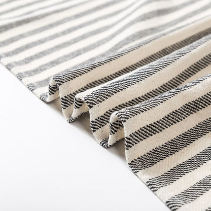 Fringed Beach Towel Polyester Cotton Wearable Striped Bath Towel Cushion Tablecloth