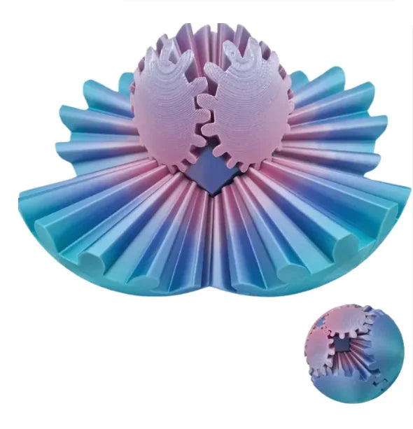 Bola de Engrenagem de Impressão 3D Rotatória