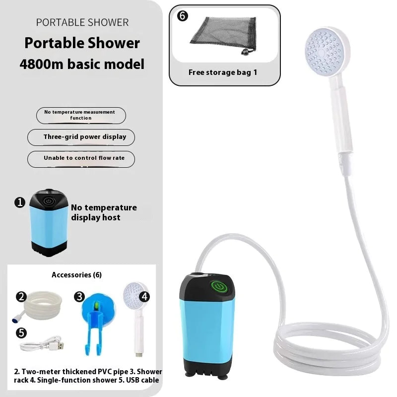 Portable Outdoor Shower WEM Support (www.WEM.support)