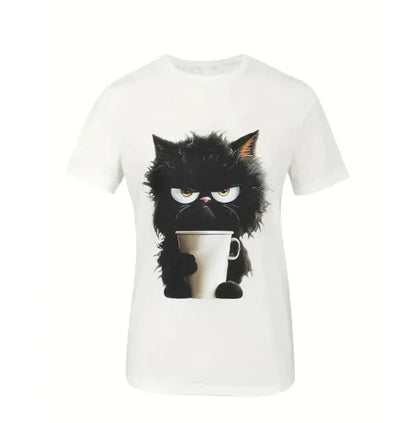 Animal Print Loose-Fit T-Shirt WEM Support (www.WEM.support)