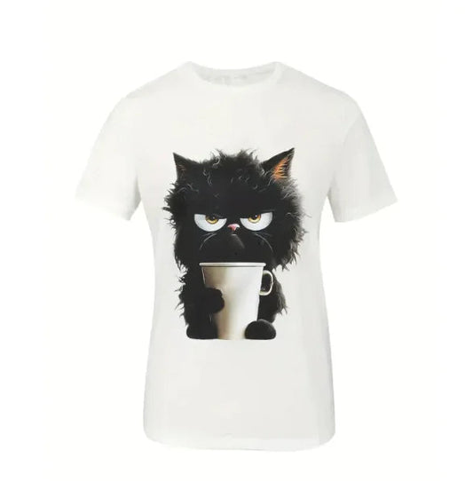 Animal Print Loose-Fit T-Shirt WEM Support (www.WEM.support)