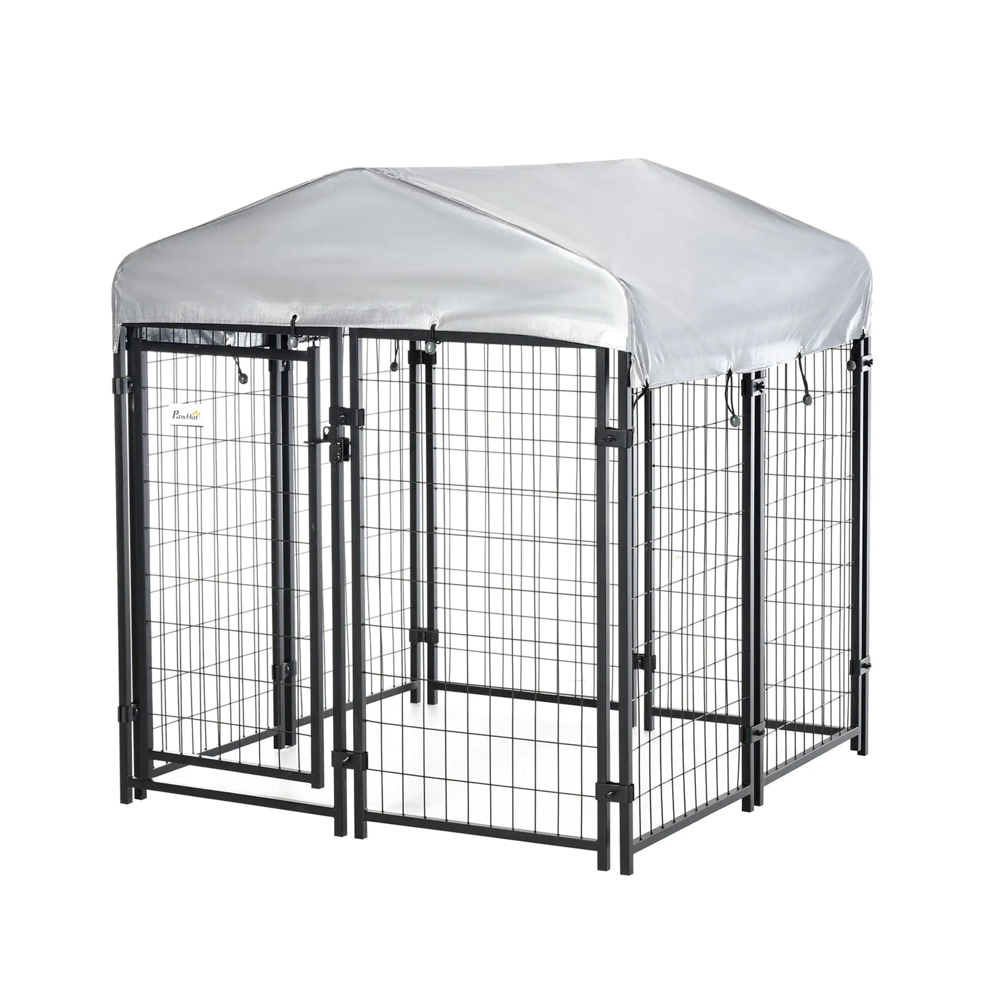 The Dog Playpen Has A Lockable Door And A Waterproof Canopy For Small And Medium-sized Dogs WEM Support (www.WEM.support)