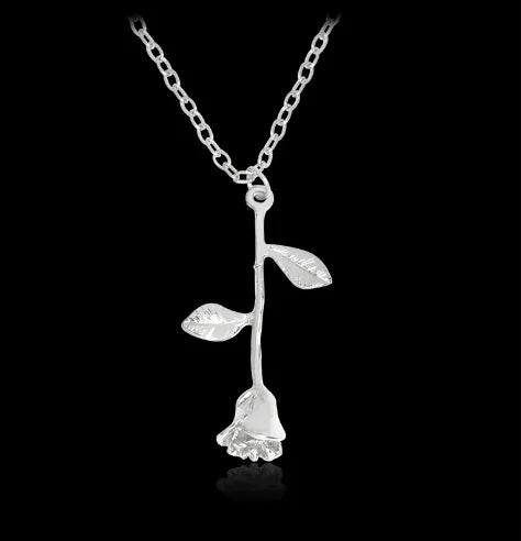 Singular Rose Necklace WEM Support (www.WEM.support)