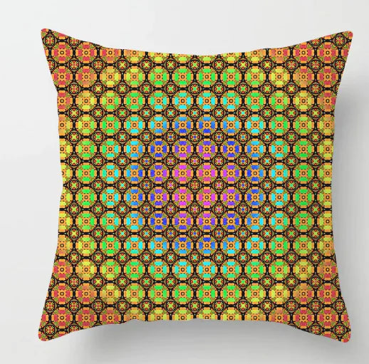 Soft Mandala Sofa Pillowcase WEM Support (www.WEM.support)