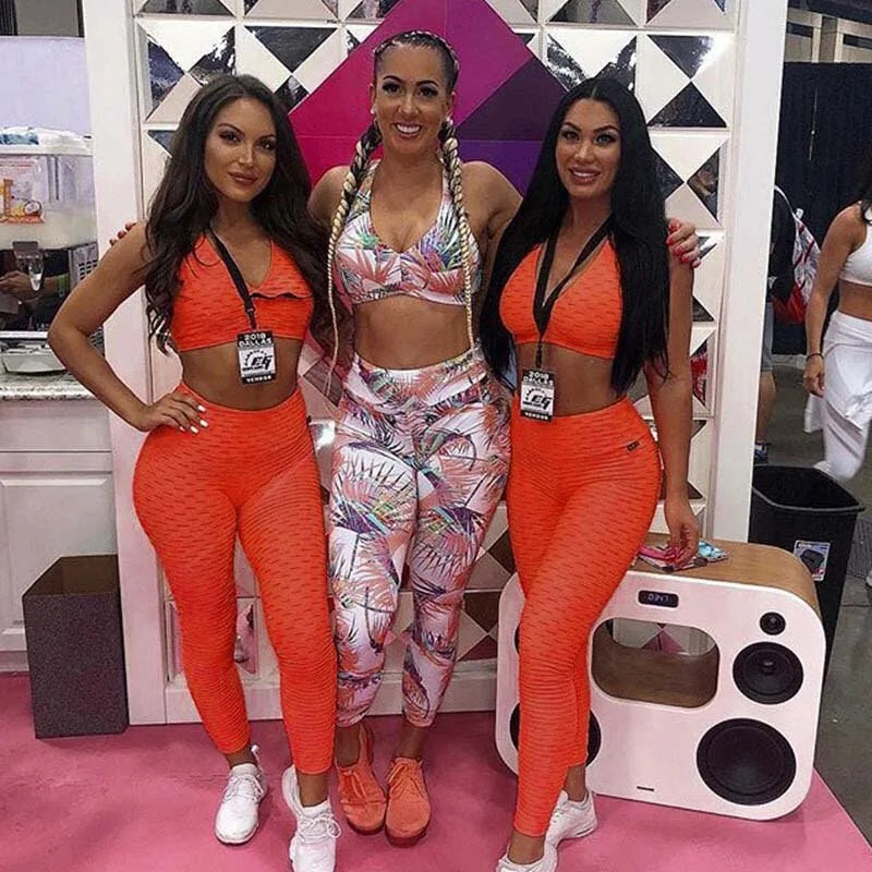 Anti-Cellulite Bauchkontrolle Strukturiertes 2-teiliges Workout-Set WEM Support (www.WEM.support)