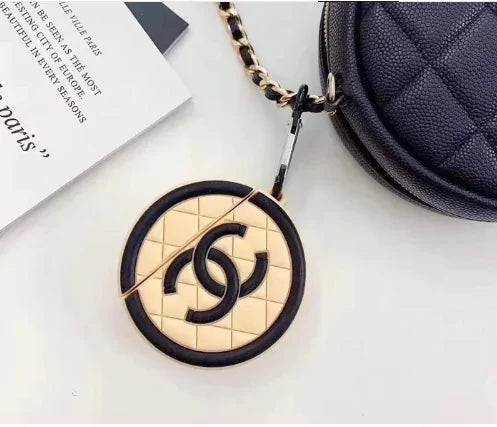 Chanel Silicone Airpod Cases WEM Support (www.WEM.support)